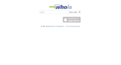 Desktop Screenshot of easywhois.com